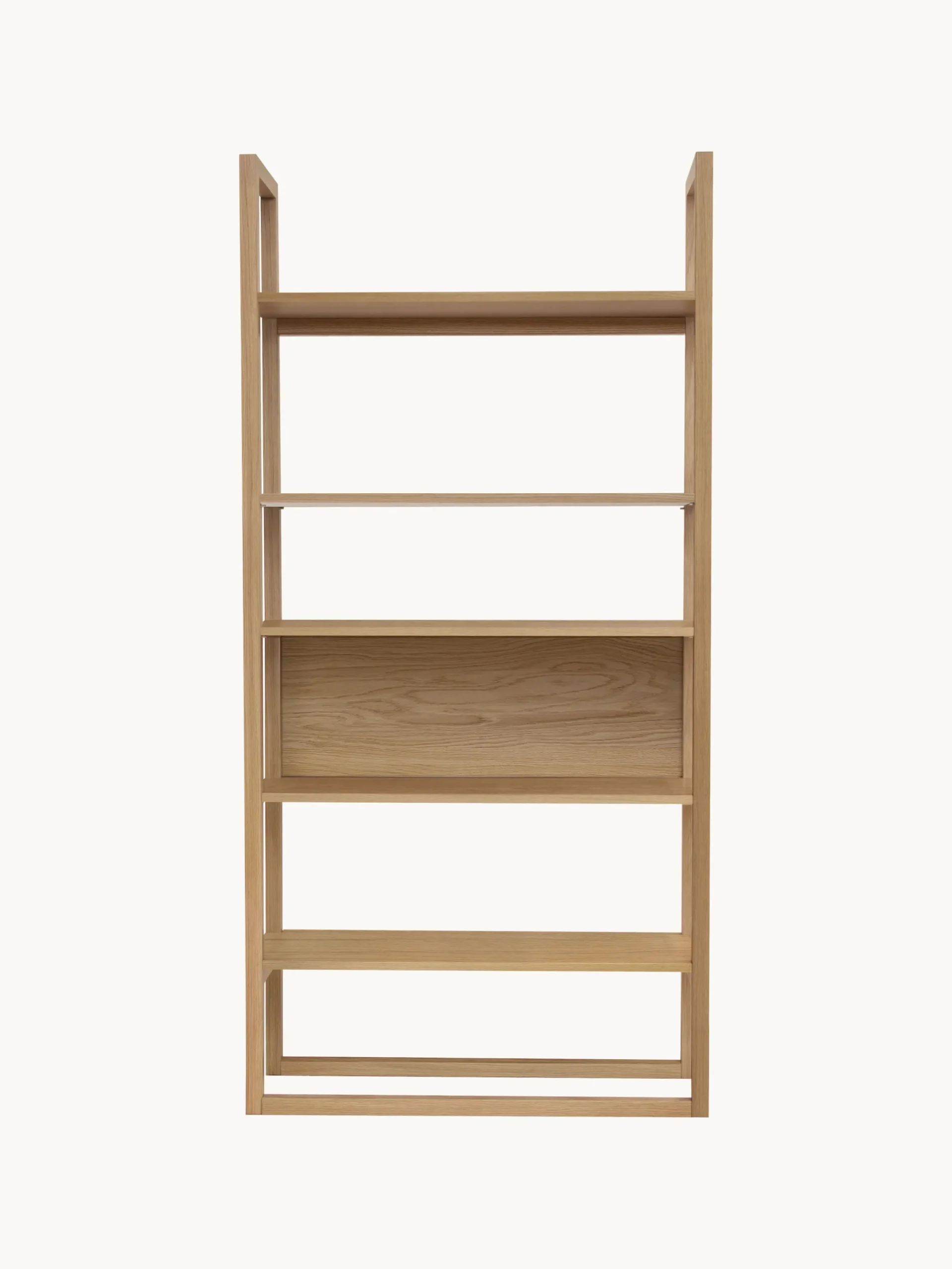 Scaffale alto in legno di quercia NewEst