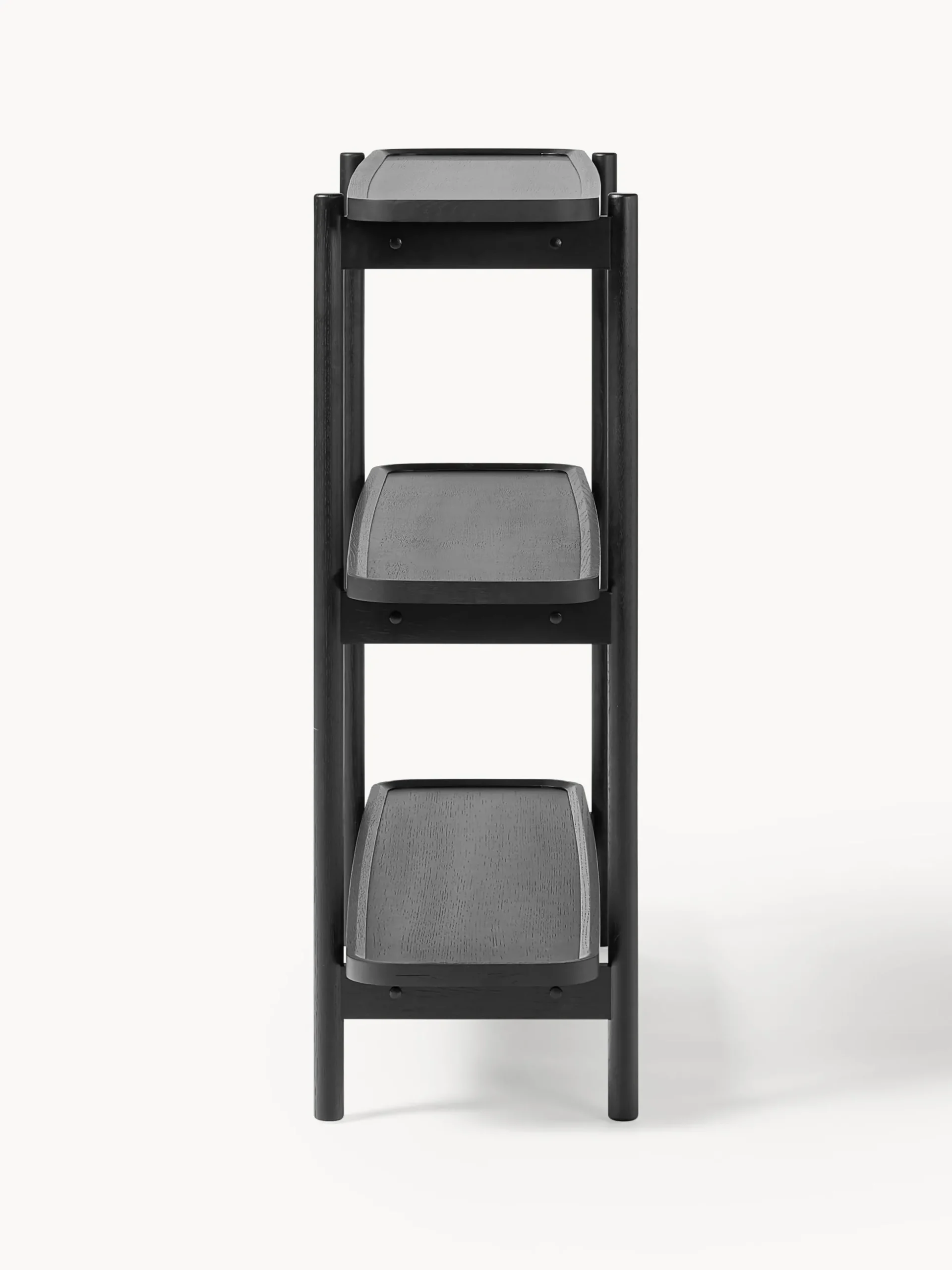 Scaffale basso in legno Libby