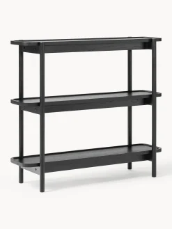 Scaffale basso in legno Libby