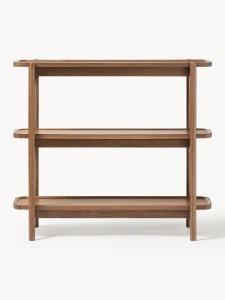 Scaffale basso in legno Libby