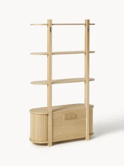 Scaffale da parete con frontale millerighe Calary