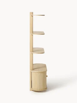 Scaffale da parete con frontale millerighe Calary