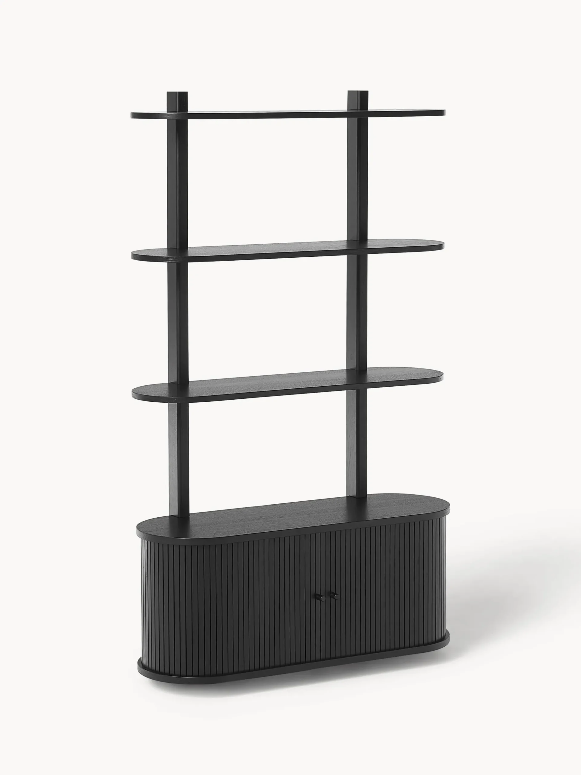 Scaffale da parete con frontale millerighe Calary