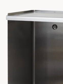 Scaffale da parete in acciaio inox Taper