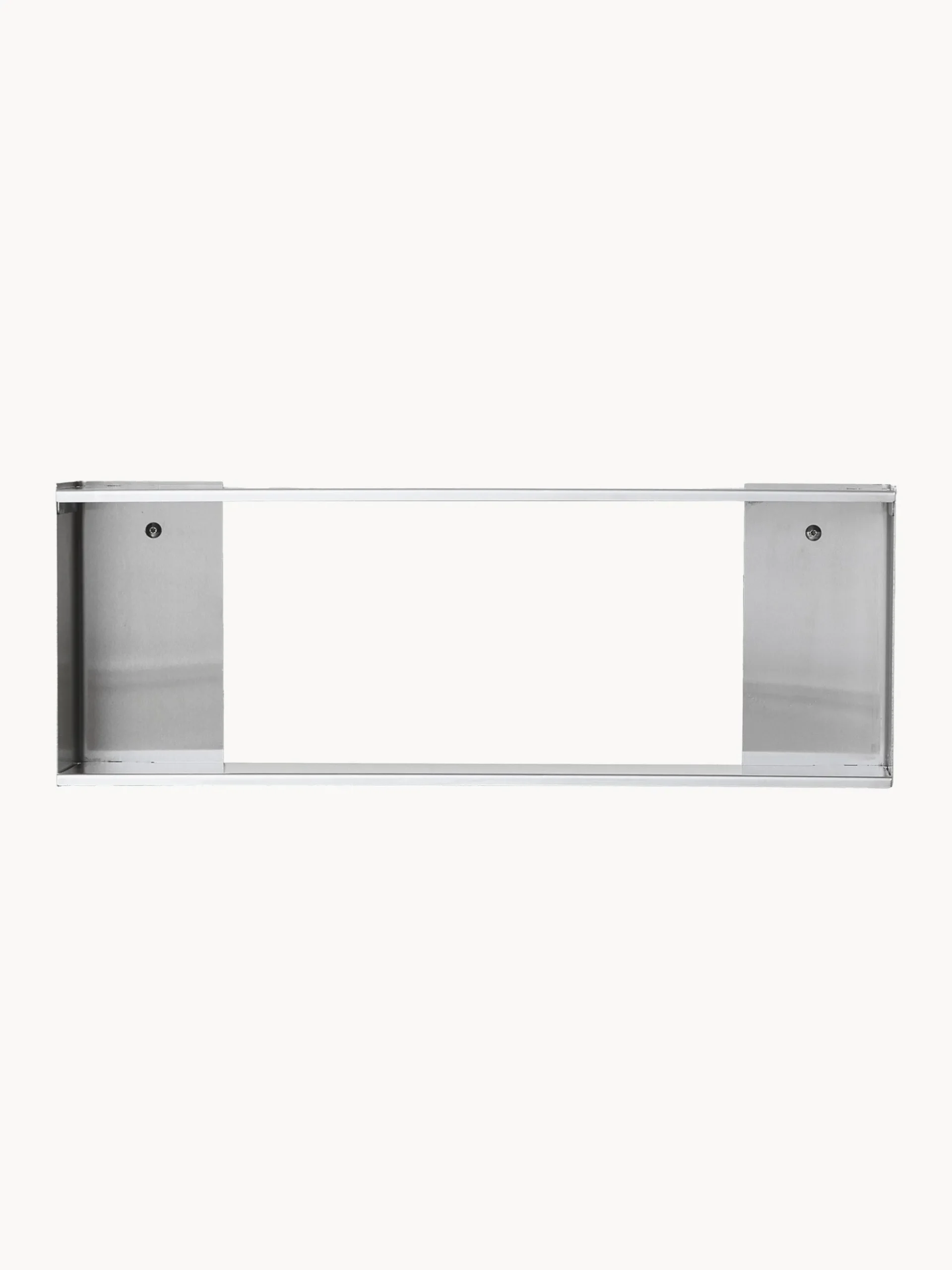 Scaffale da parete in acciaio inox Taper