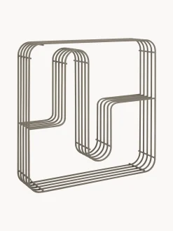 Scaffale da parete in metallo Curva