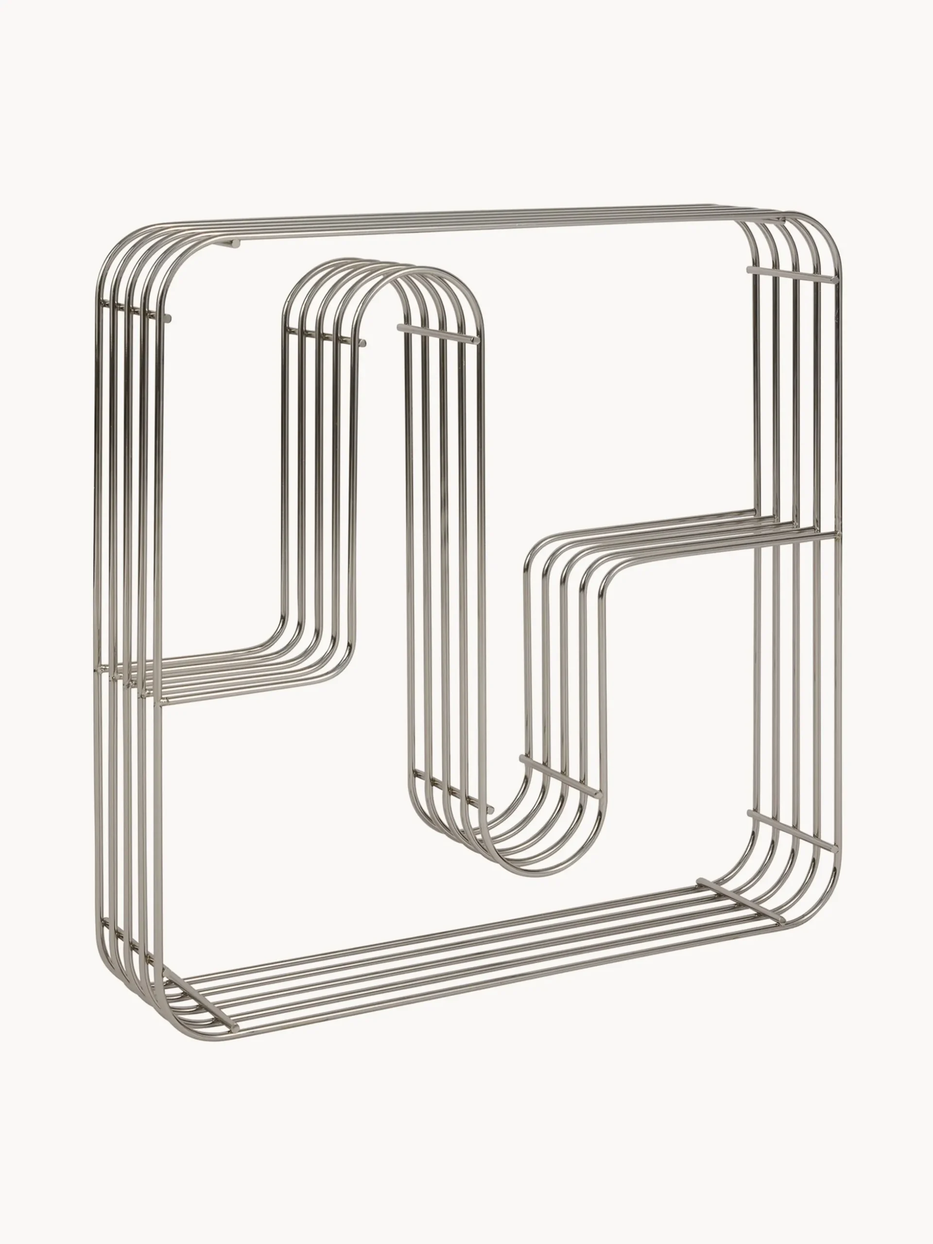 Scaffale da parete in metallo Curva
