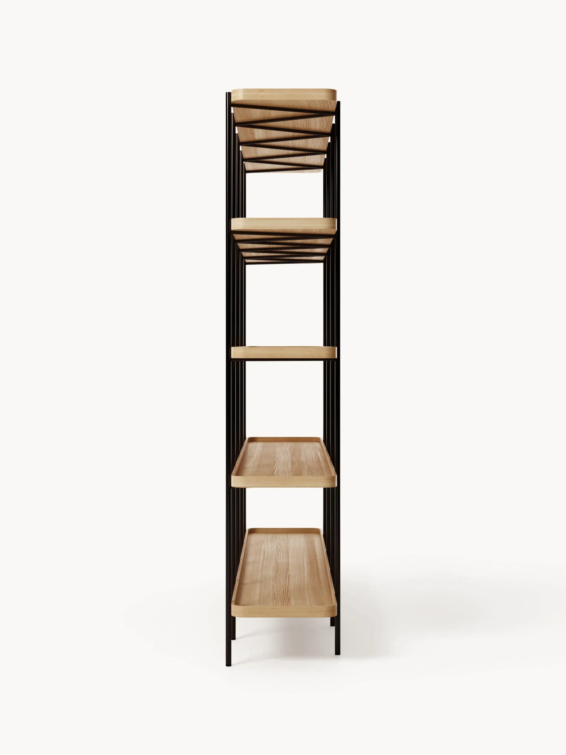 Scaffale grande in legno Renee