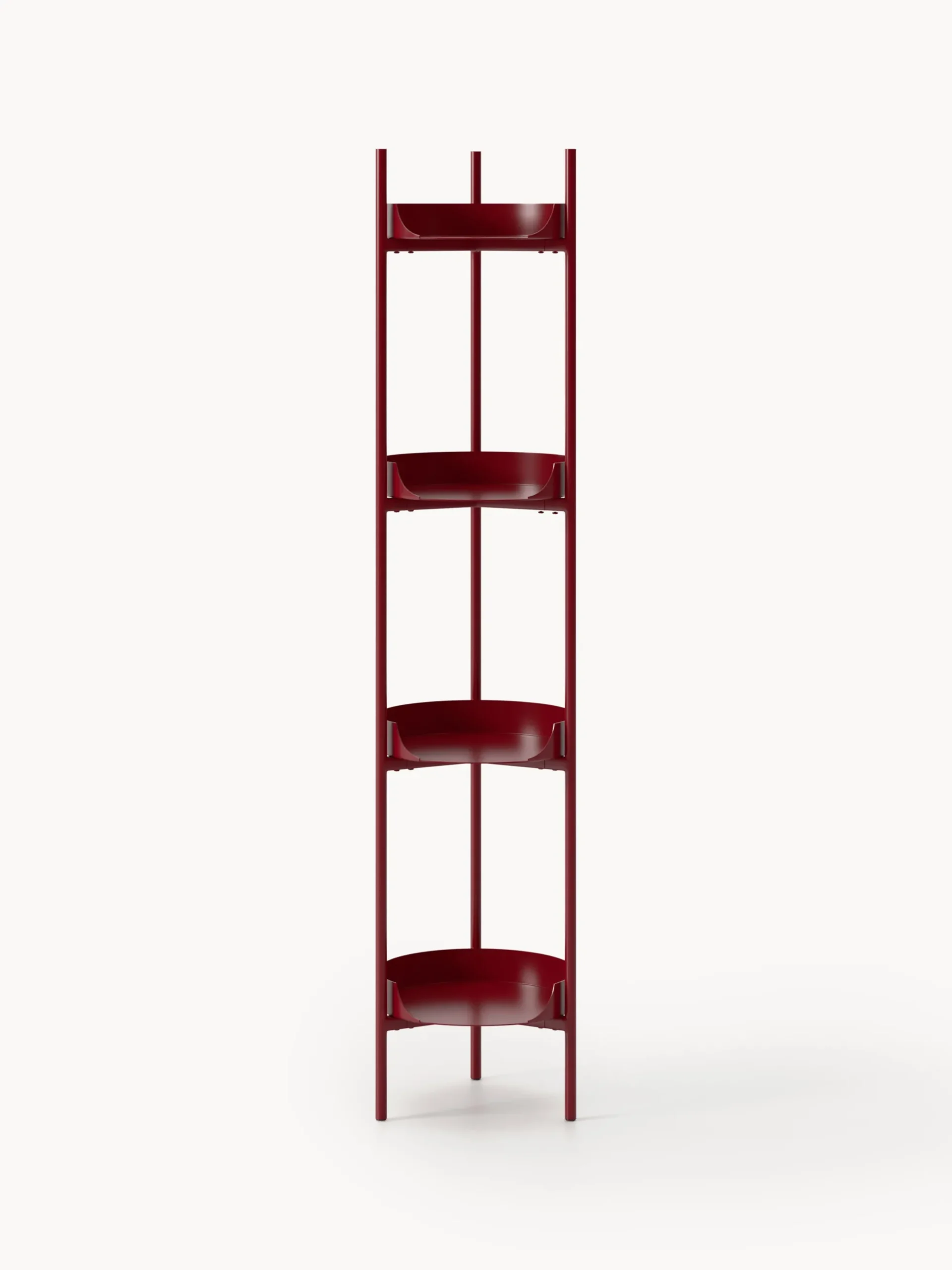 Scaffale slim in metallo Taru