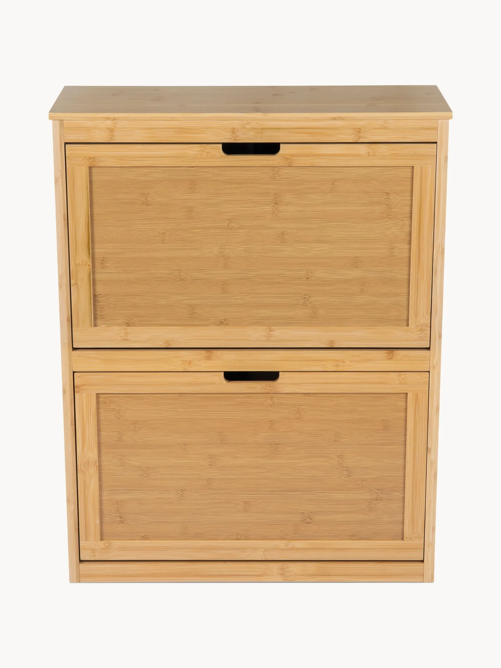 Scarpiera da parete in legno di bambù Kedar