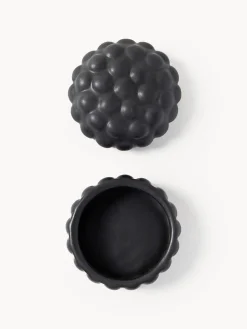 Scatola decorativa in gres con coperchio Bob