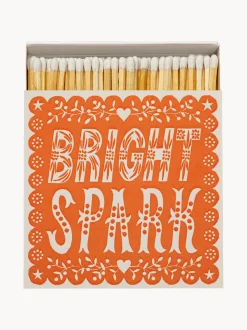 Scatola di fiammiferi di design Bright Spark