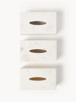 Scatola in marmo per fazzoletti cosmetici Simba
