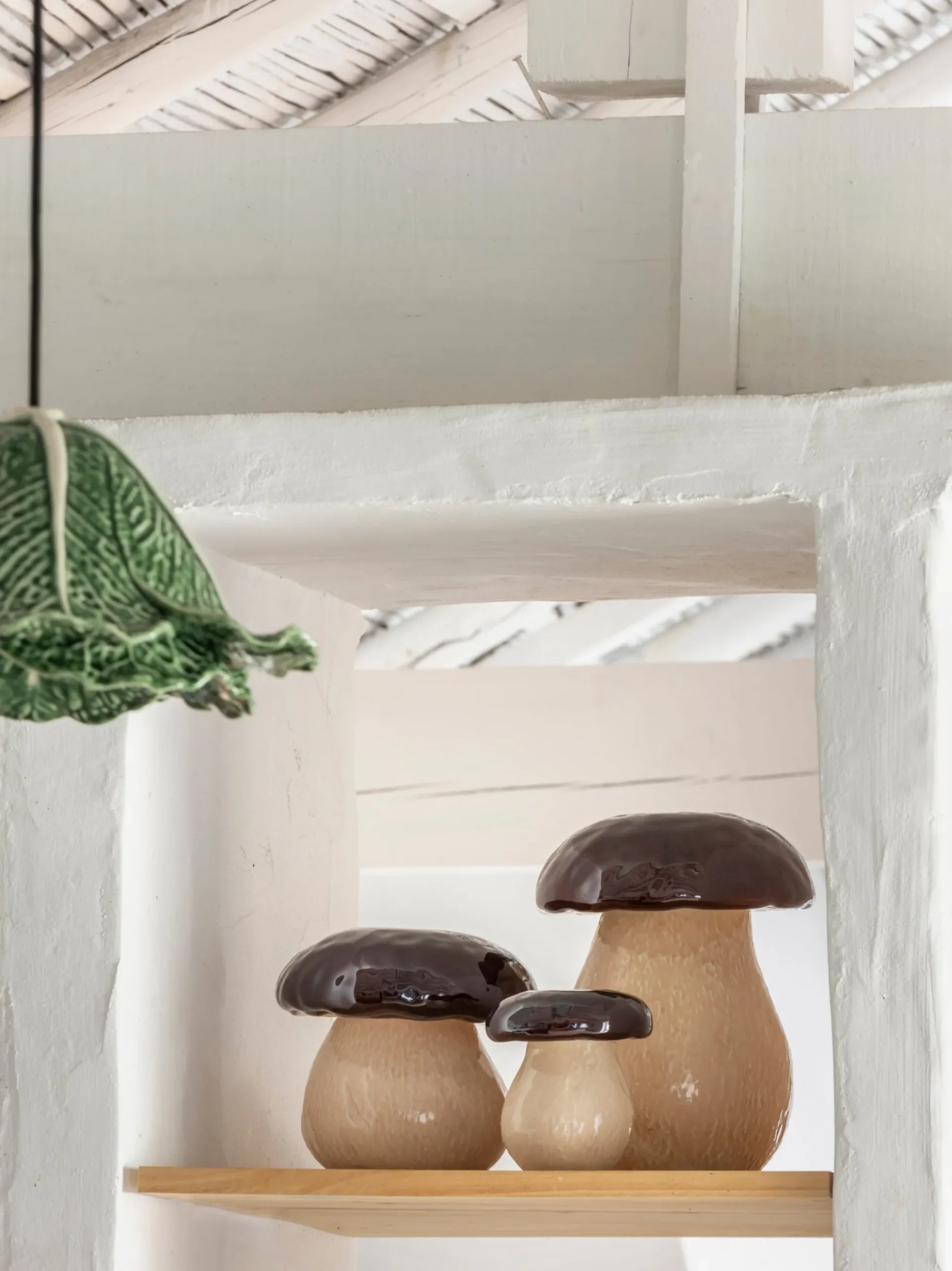 Scatola piccola dipinta a mano Mushroom