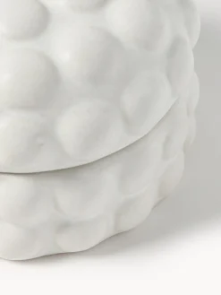 Scatola decorativa in gres con coperchio Bob