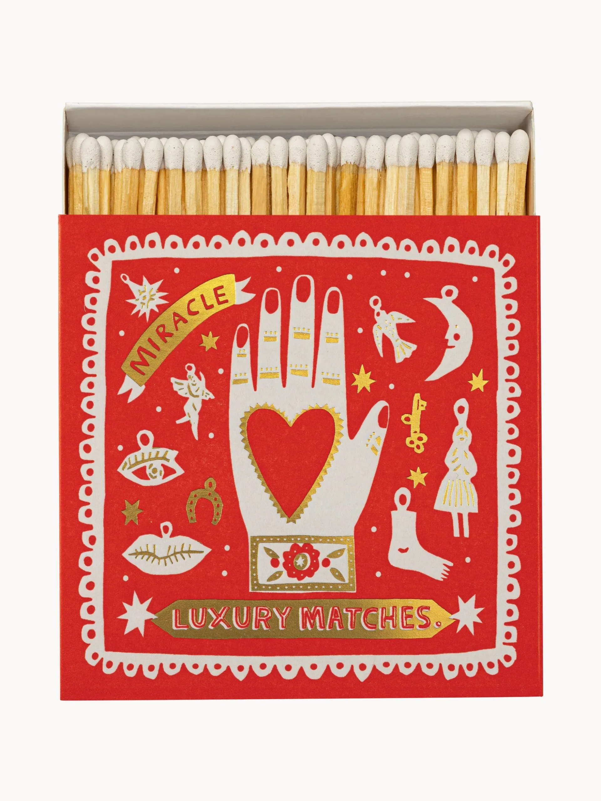 Scatola di fiammiferi di design Miracle