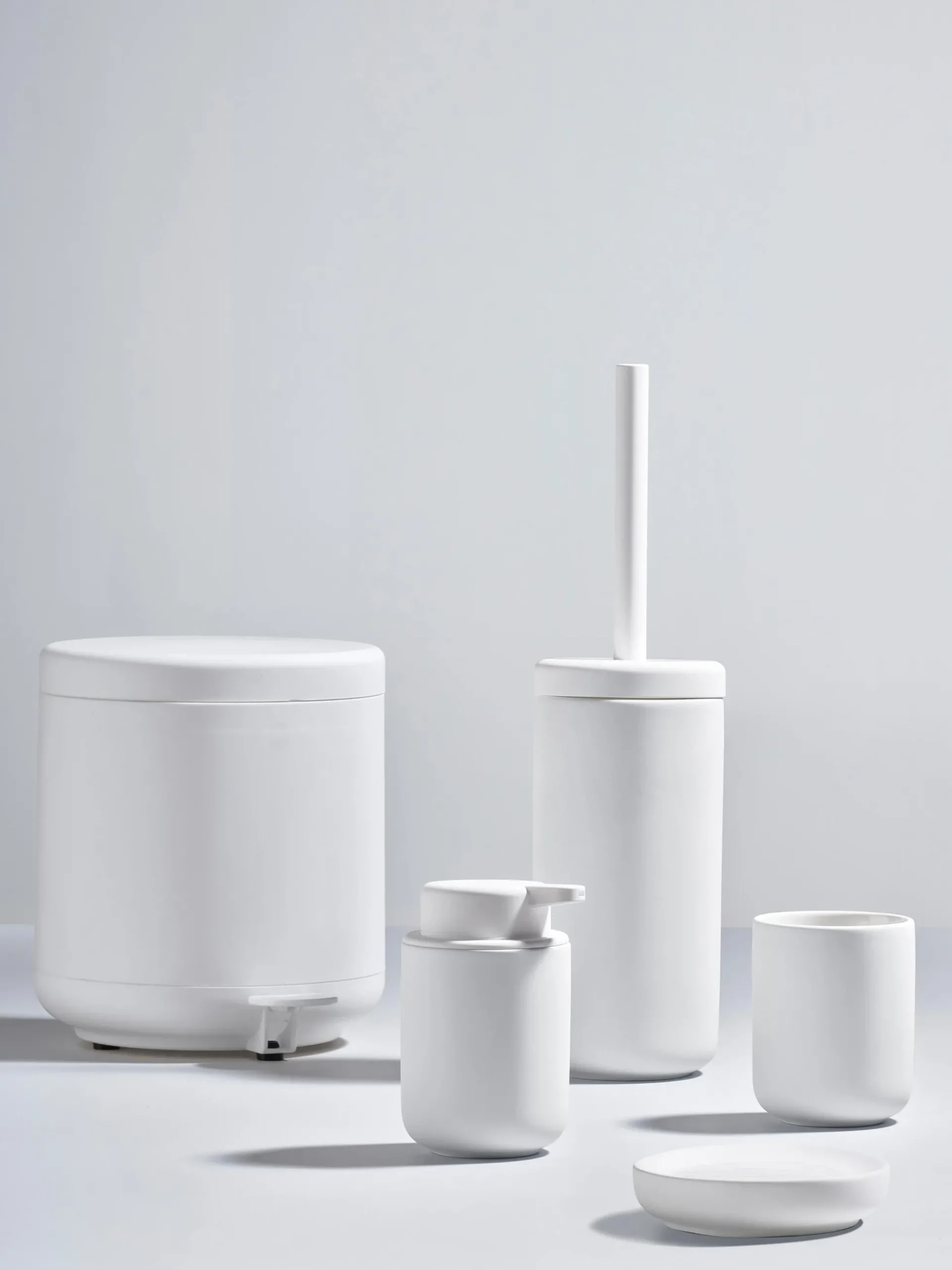 Scopino wc con contenitore Ume