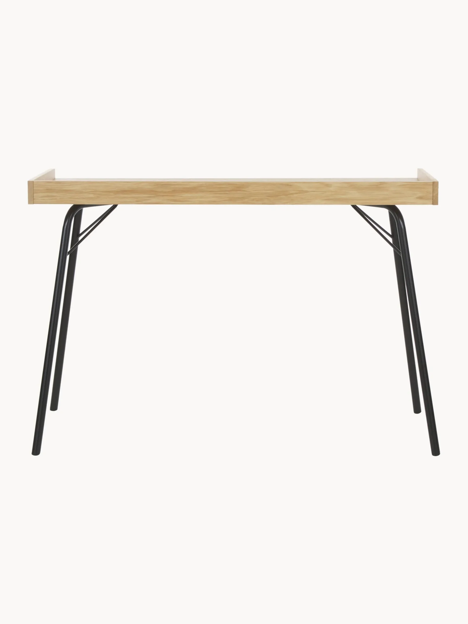 Scrivania con finitura in legno di quercia Rayburn
