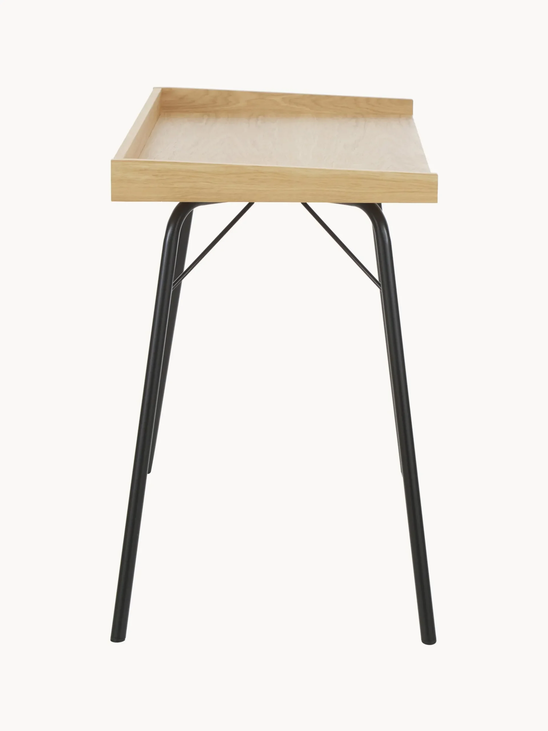 Scrivania con finitura in legno di quercia Rayburn