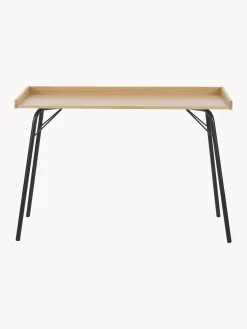 Scrivania con finitura in legno di quercia Rayburn