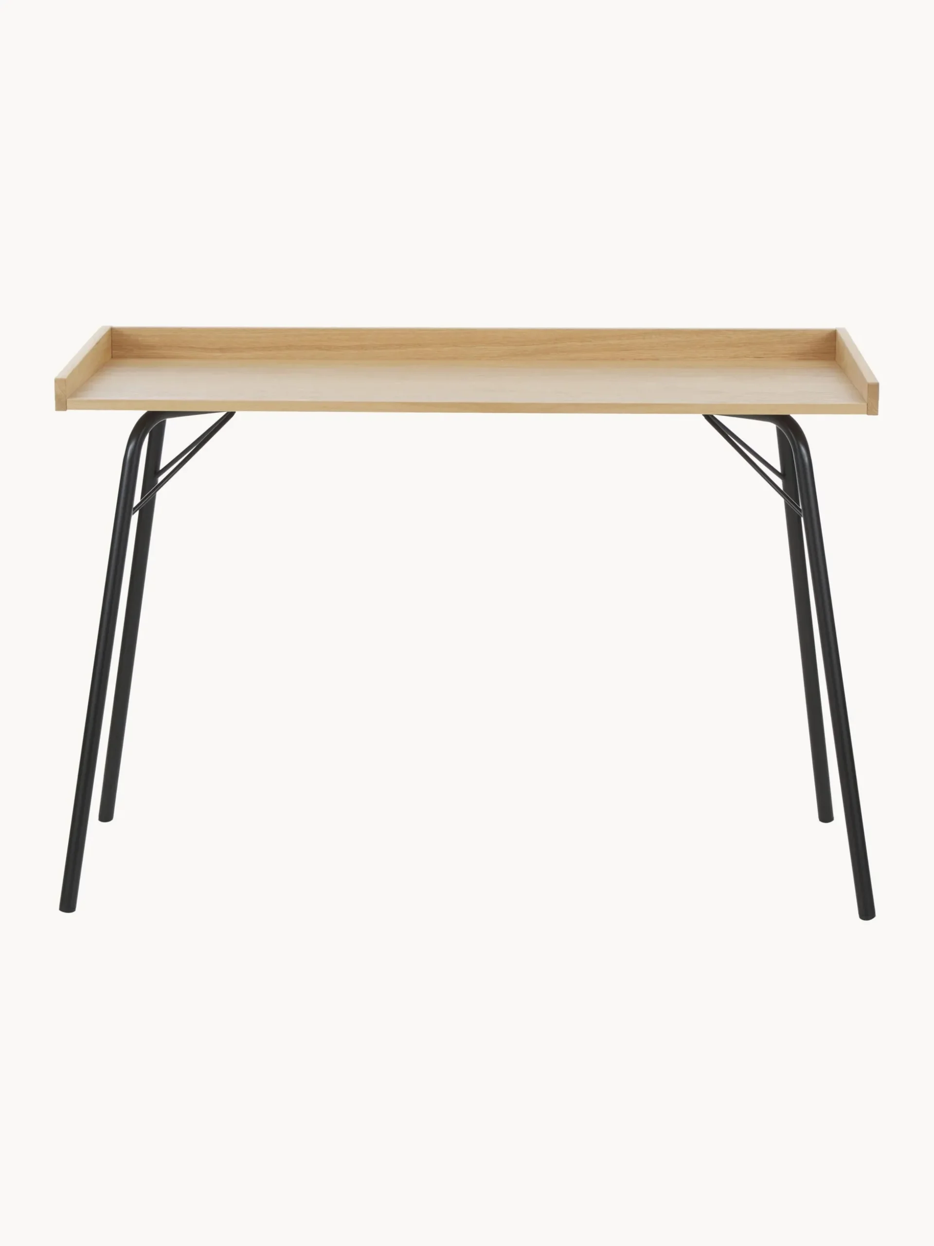 Scrivania con finitura in legno di quercia Rayburn
