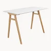 Scrivania con piano bianco Vojens
