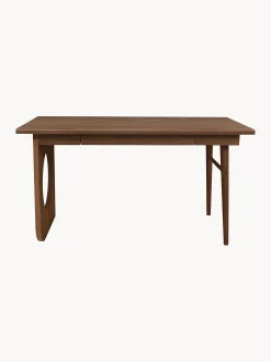 Scrivania in legno con cassetto Bau