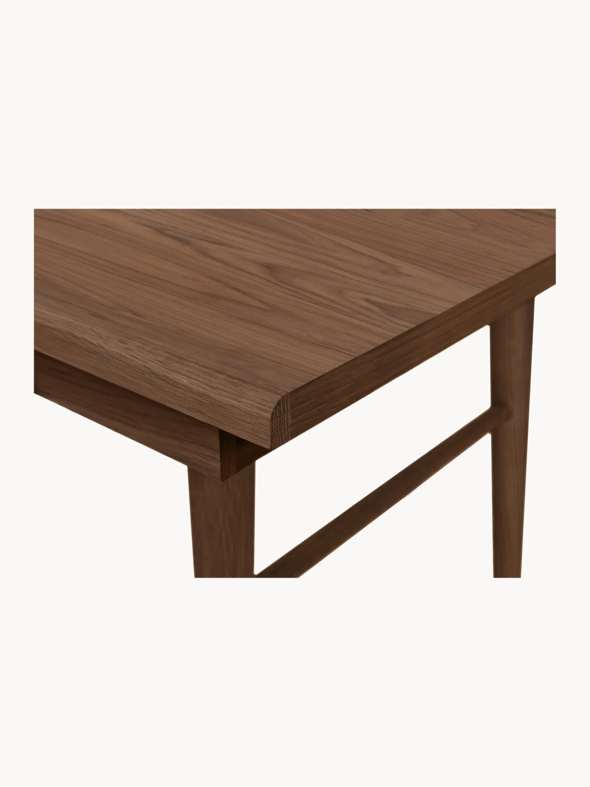 Scrivania in legno con cassetto Bau