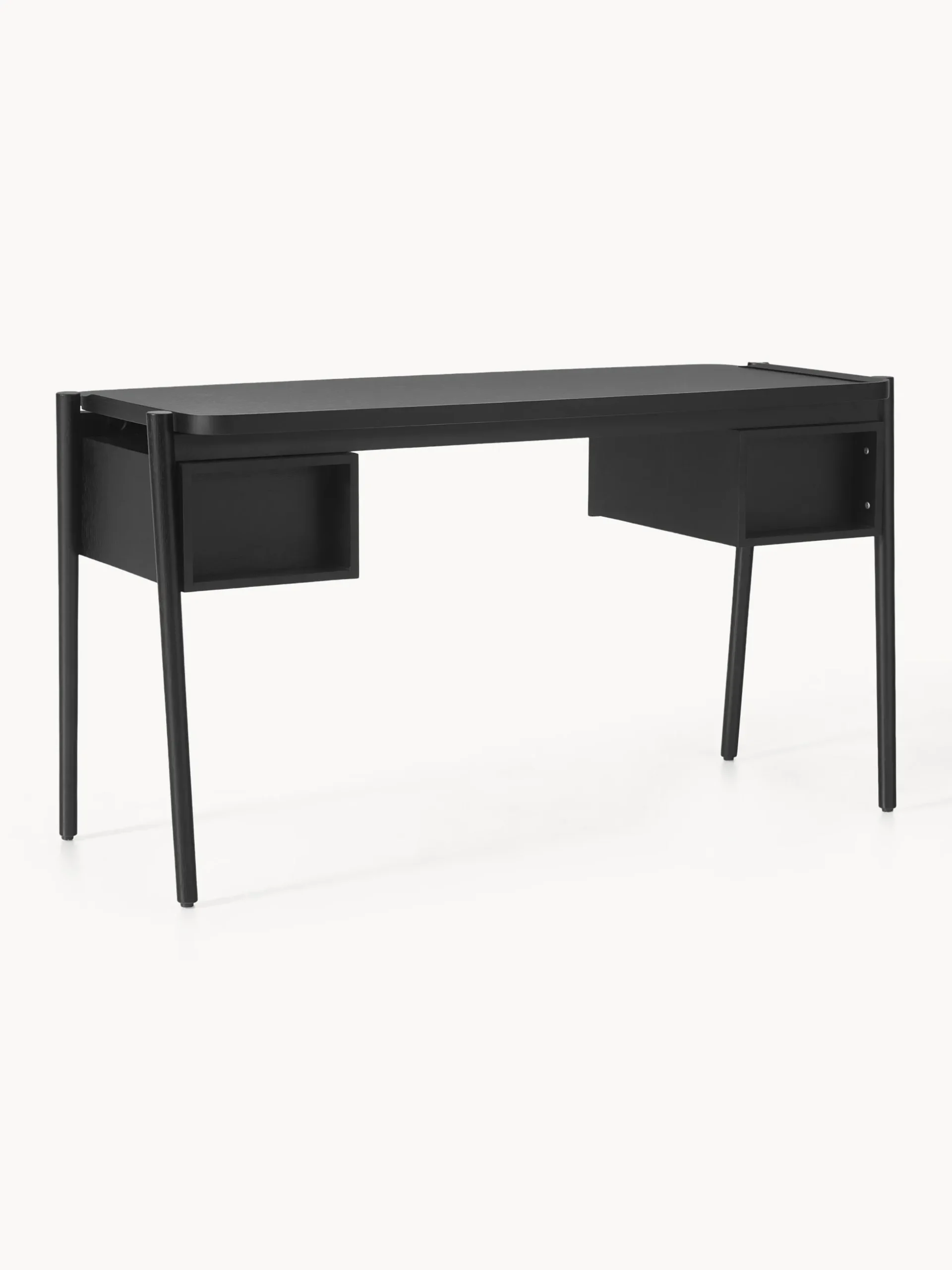 Scrivania in legno con cassetti Libby