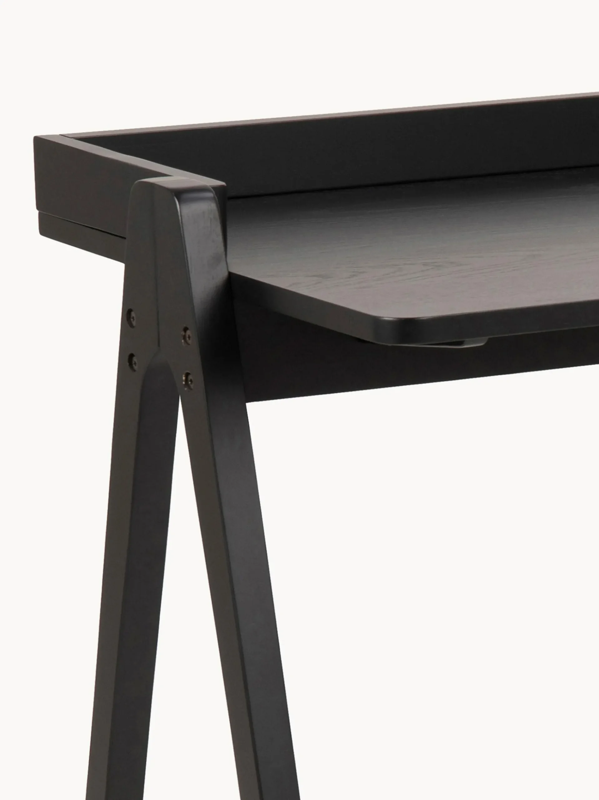 Scrivania in legno di caucciù Miso