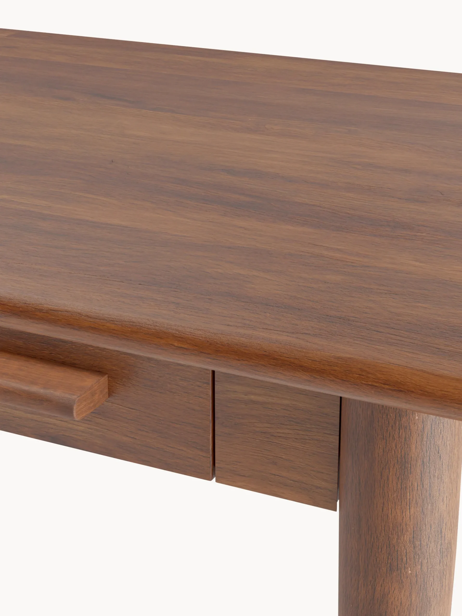 Scrivania rettangolare in legno di mango Paul