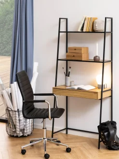 Scrivania stretta con cassetto Seaford
