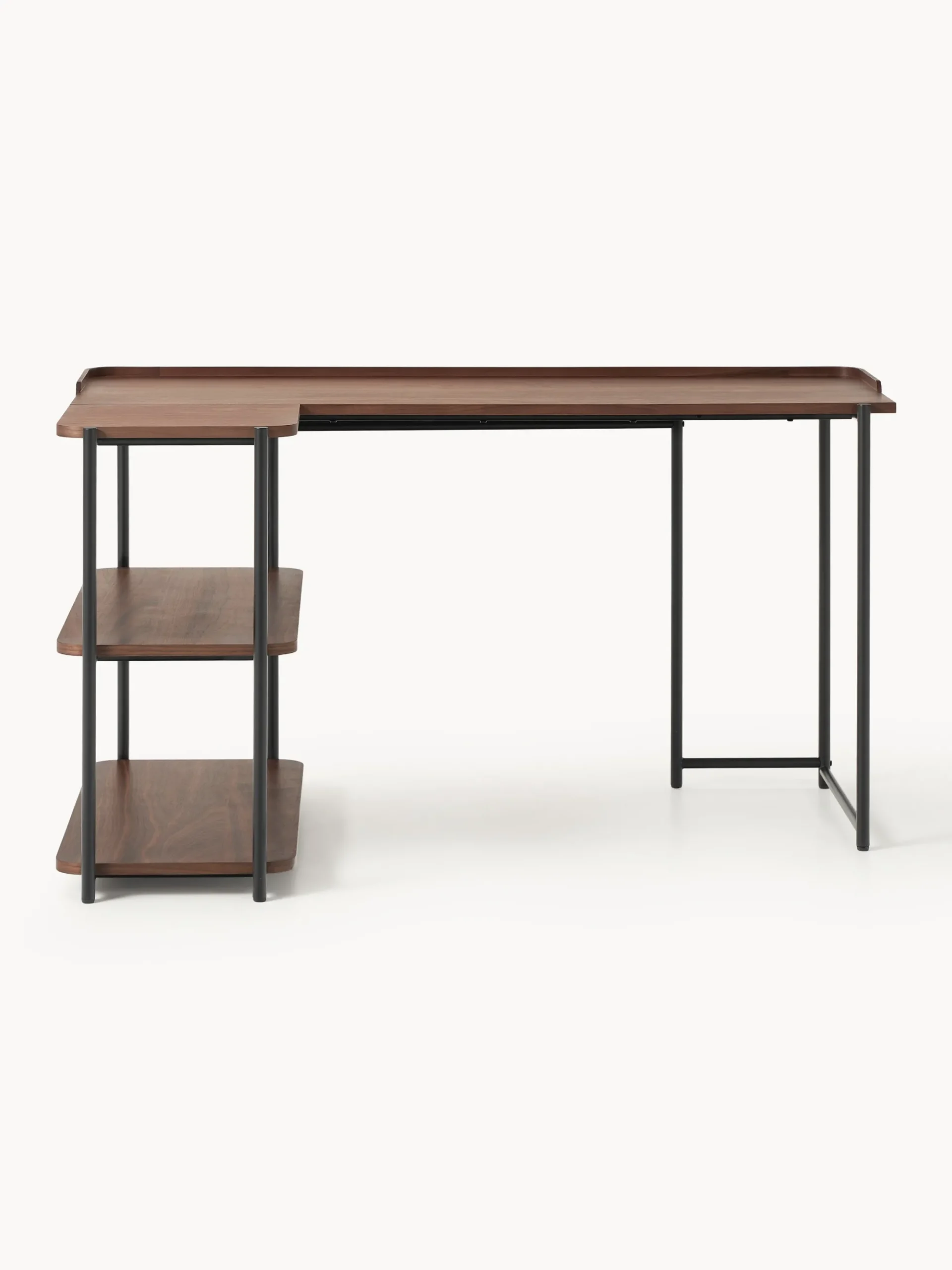Scrivania angolare in legno Renee