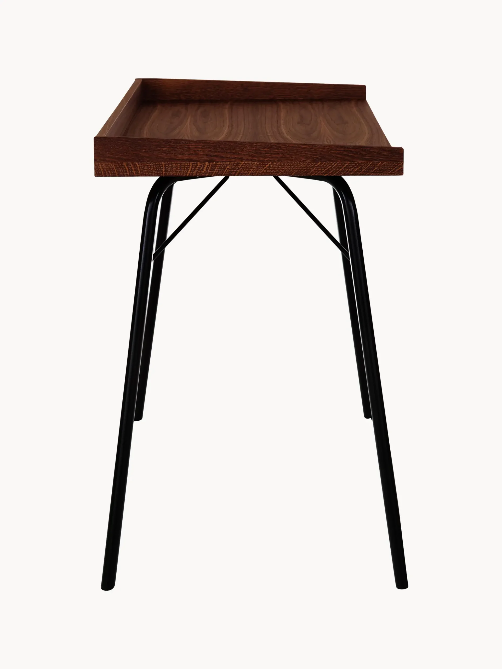 Scrivania con piano in finitura di noce Rayburn