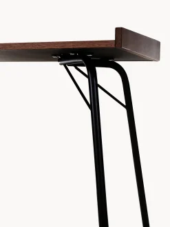 Scrivania con piano in finitura di noce Rayburn
