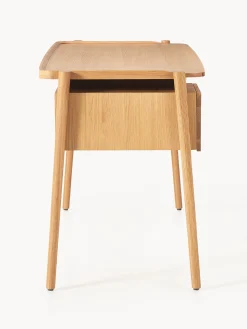 Scrivania in legno con cassetti Libby