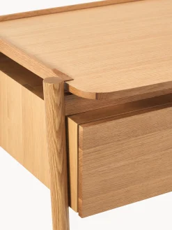 Scrivania in legno con cassetti Libby