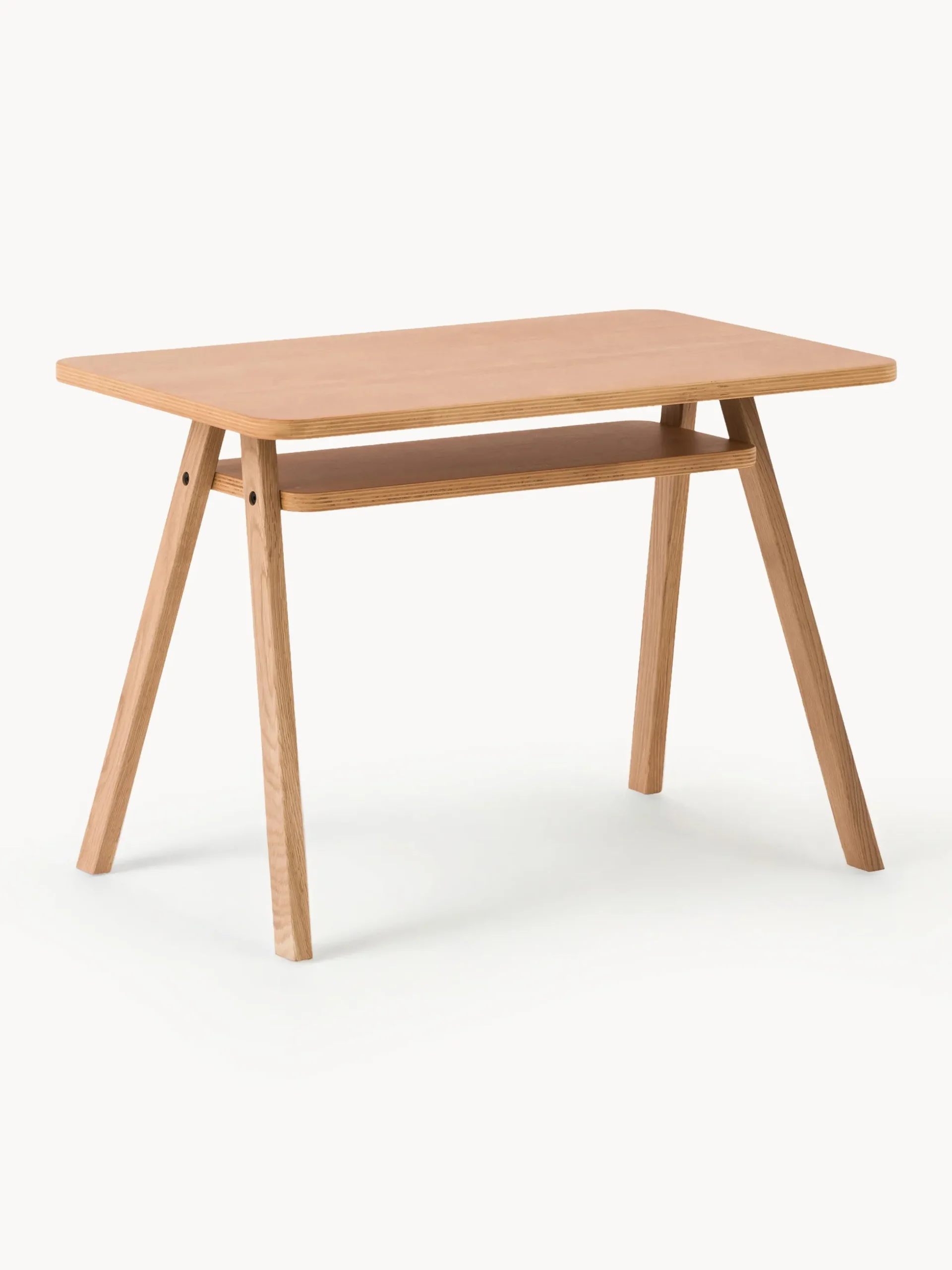 Scrivania per bambini in legno di quercia Growing Green