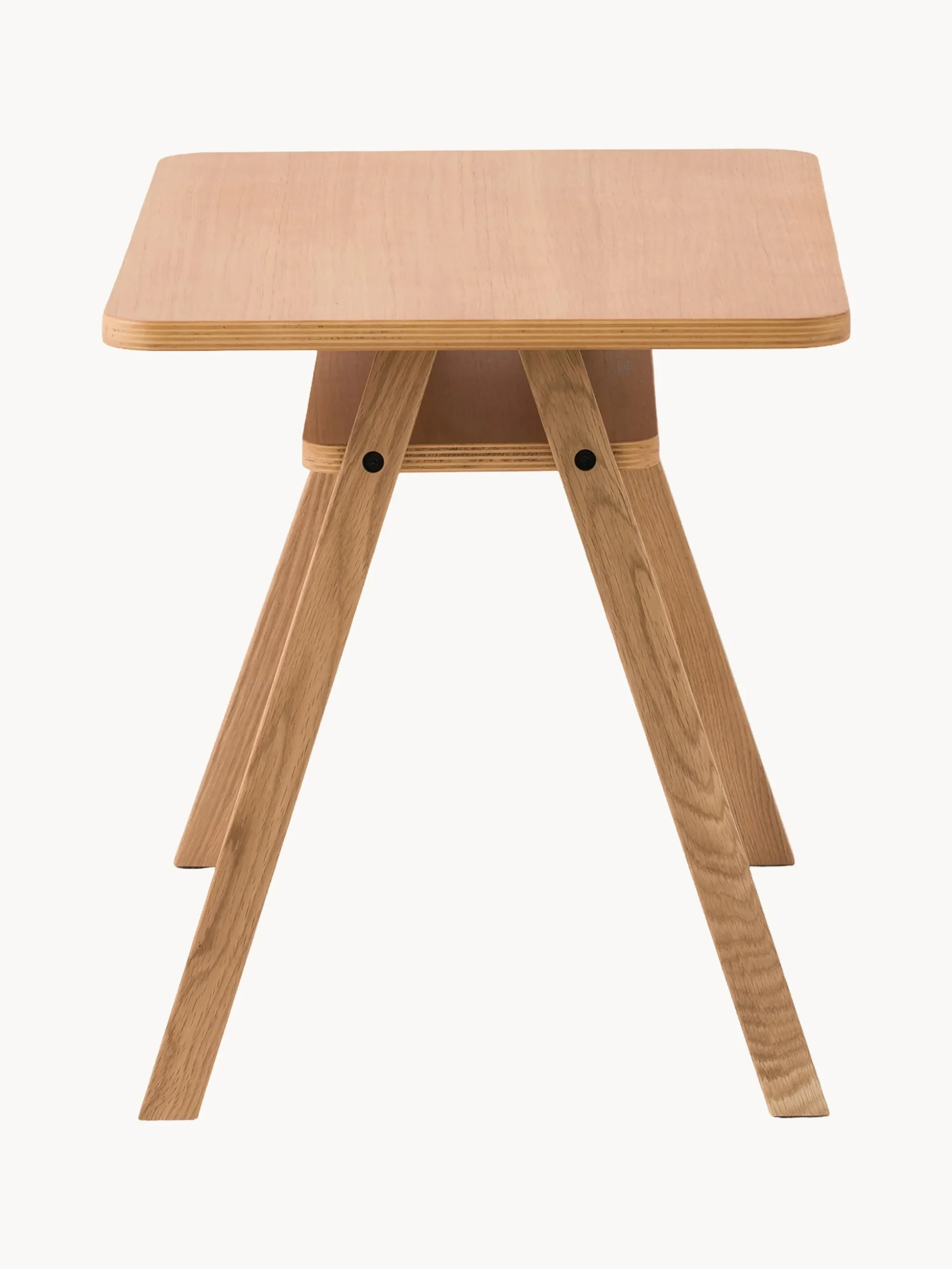 Scrivania per bambini in legno di quercia Growing Green