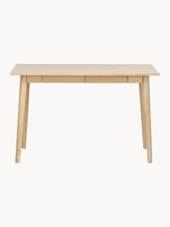 Scrivania stretta in legno Marte