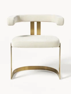 Sedia cantilever imbottita Gianni