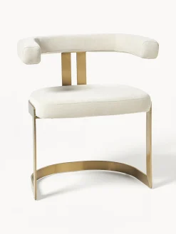 Sedia cantilever imbottita Gianni