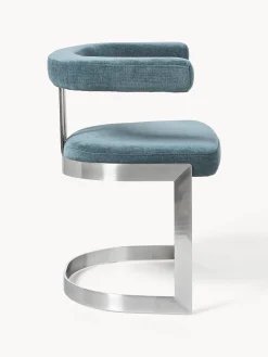 Sedia cantilever imbottita Gianni