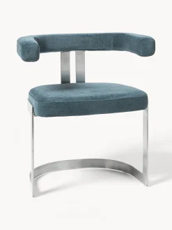Sedia cantilever imbottita Gianni