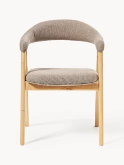 Sedia con braccioli con imbottitura Nik