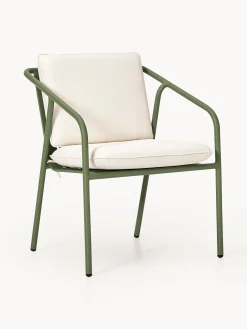 Sedia con braccioli da giardino Caio