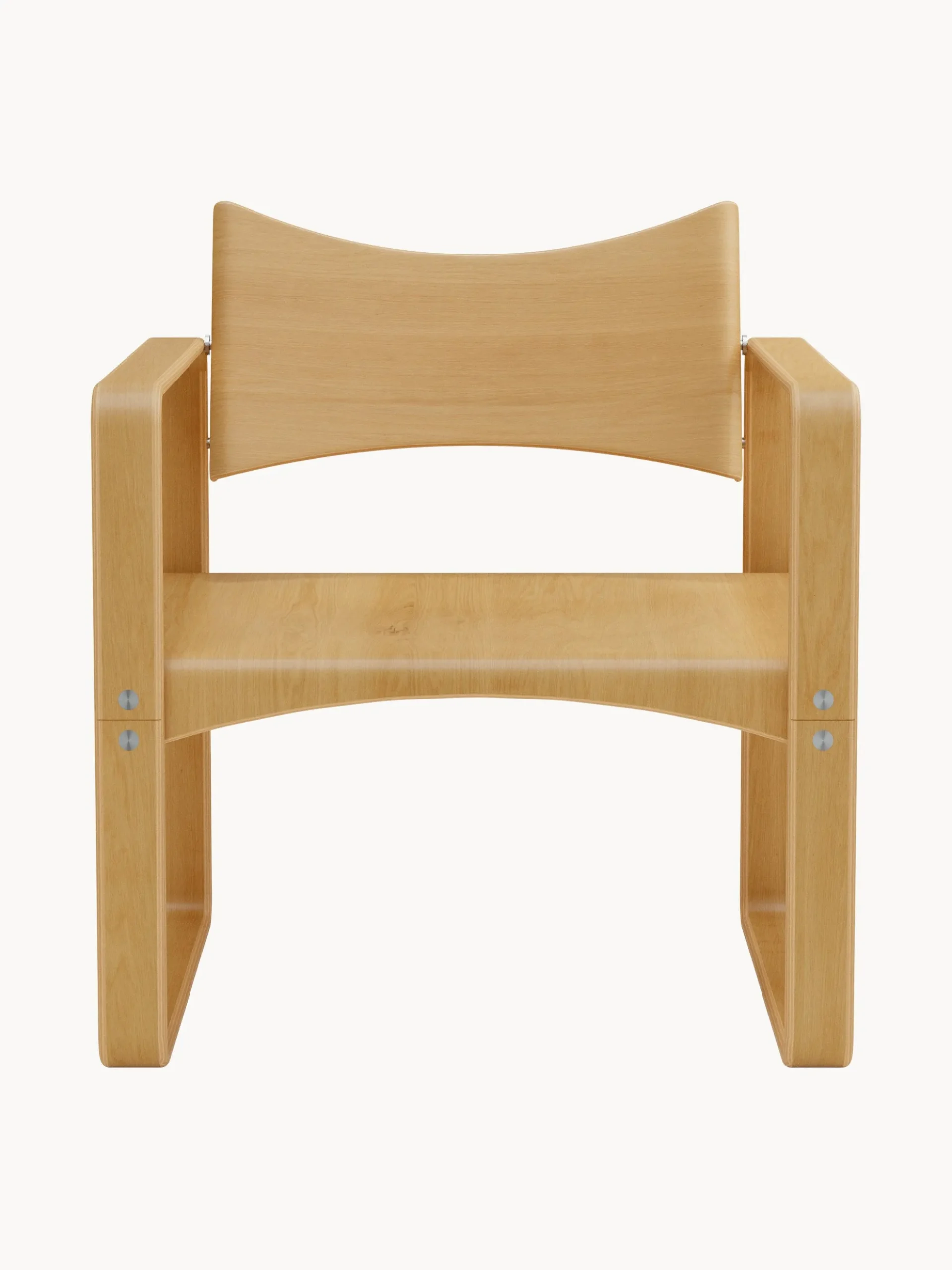 Sedia con braccioli da pranzo Series 270 F, Design Verner Panton