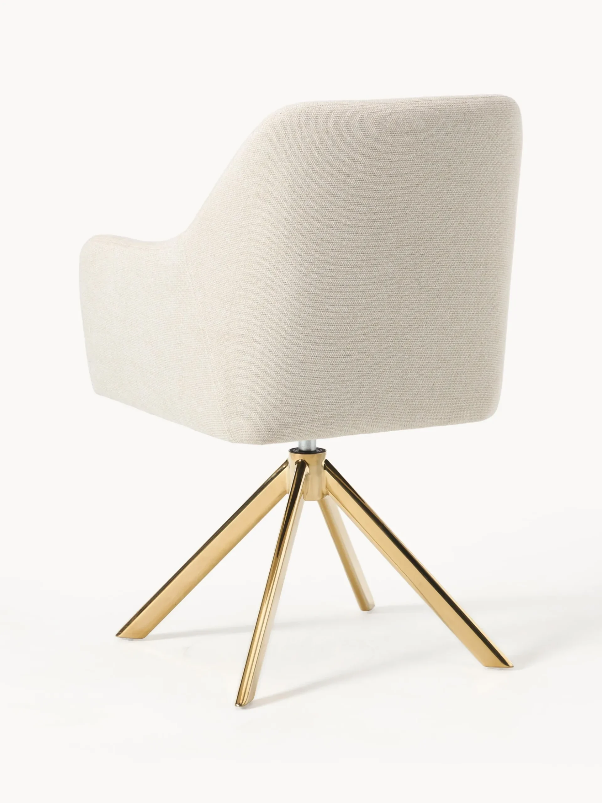 Sedia con braccioli girevole Isla