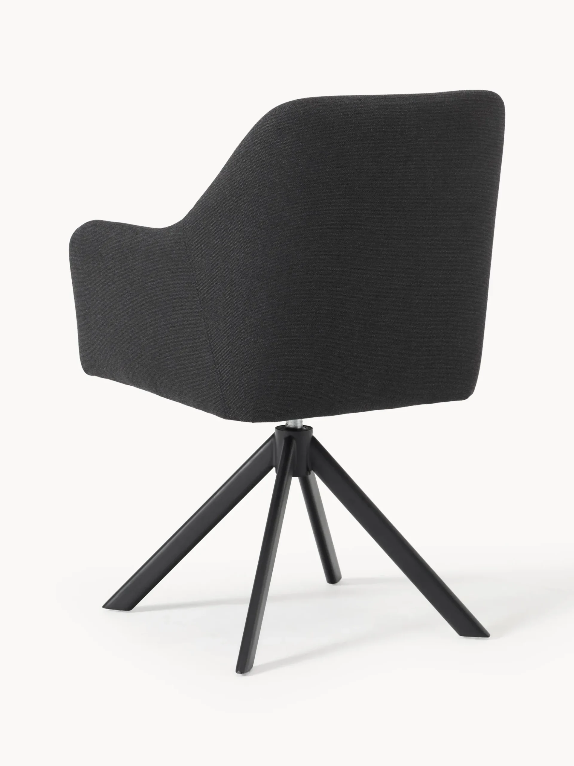 Sedia con braccioli girevole Isla