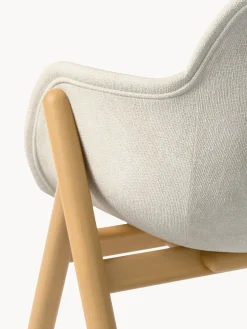 Sedia con braccioli imbottita Carmi
